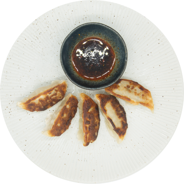 <p>Pan-fried Dumplings Filled with Premium Wagyu Beef<br />
 </p>
