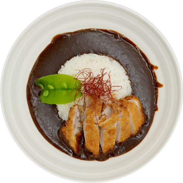 <p>Black Curry with Chicken Katsu</p>
