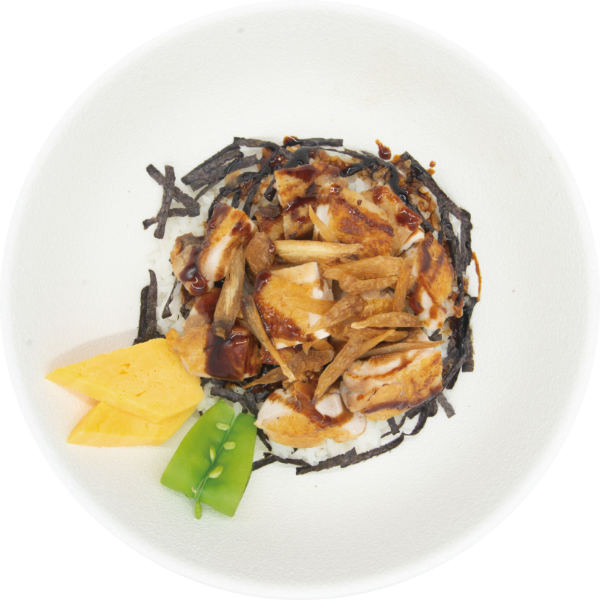 <p>Grilled Chicken Bowl with Smoky Teriyaki Glaze<br />
 </p>
