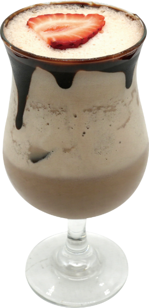 <p>Frangelico, Kahlua, Baileys, White Crème de Cacao, Fresh Milk, Dark Chocolate.</p>
